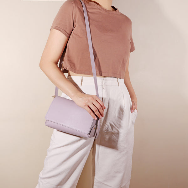 Dominique Origami Sling / Lilac Gray